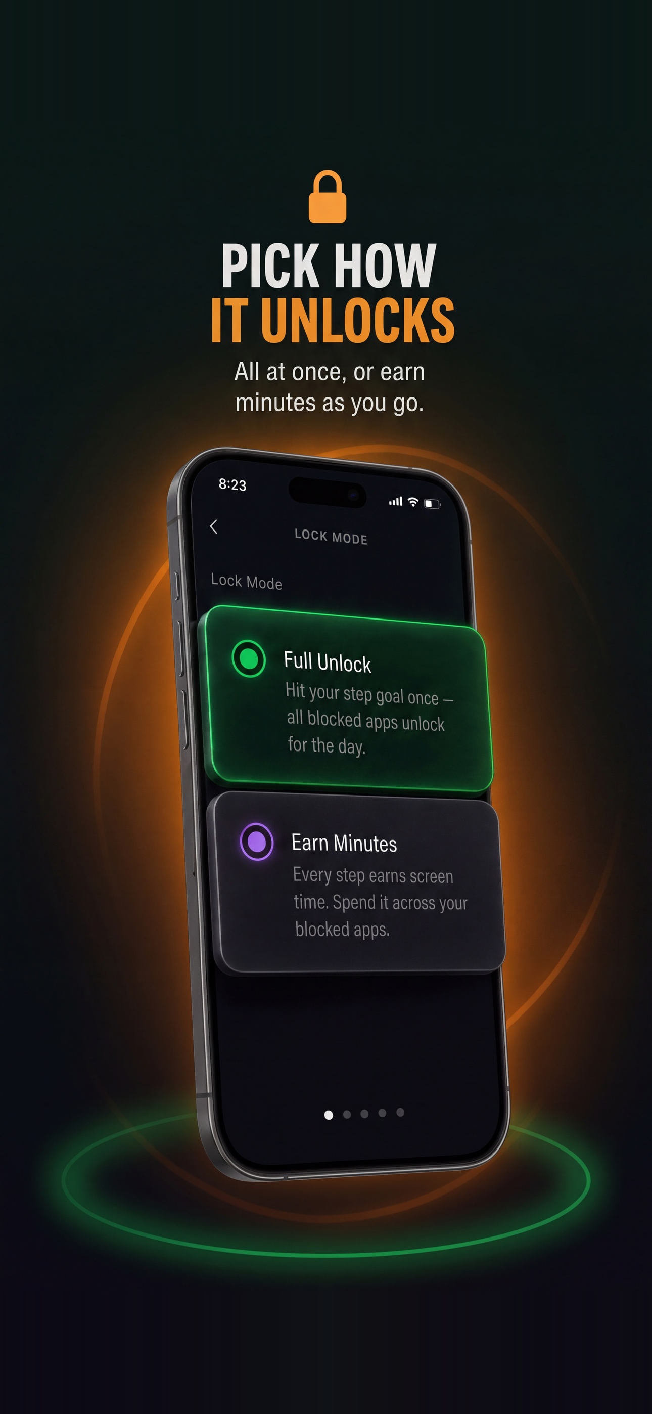 Walkgate Lock Mode: Full Unlock vs Earn Minutes